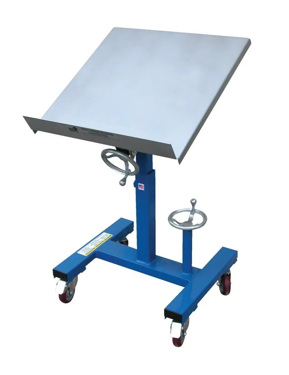 Mobile Tilting Work Tables 1