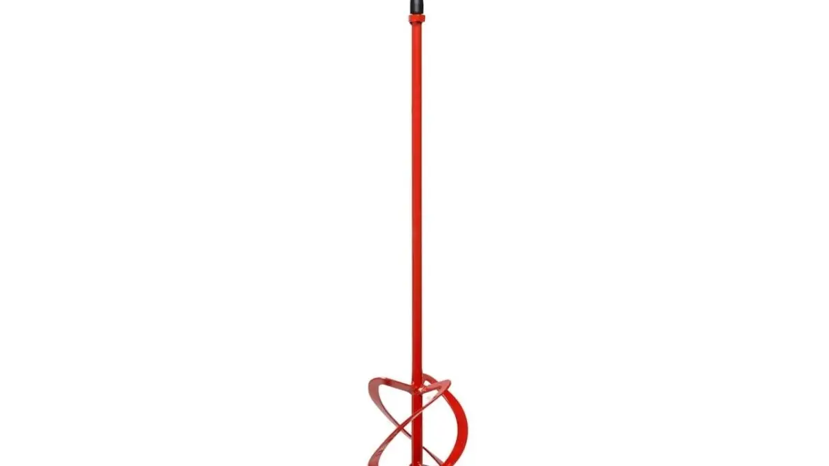 Mortar Mixing Paddle M-120-R 4 3/4" Long By Rubi Tools 1