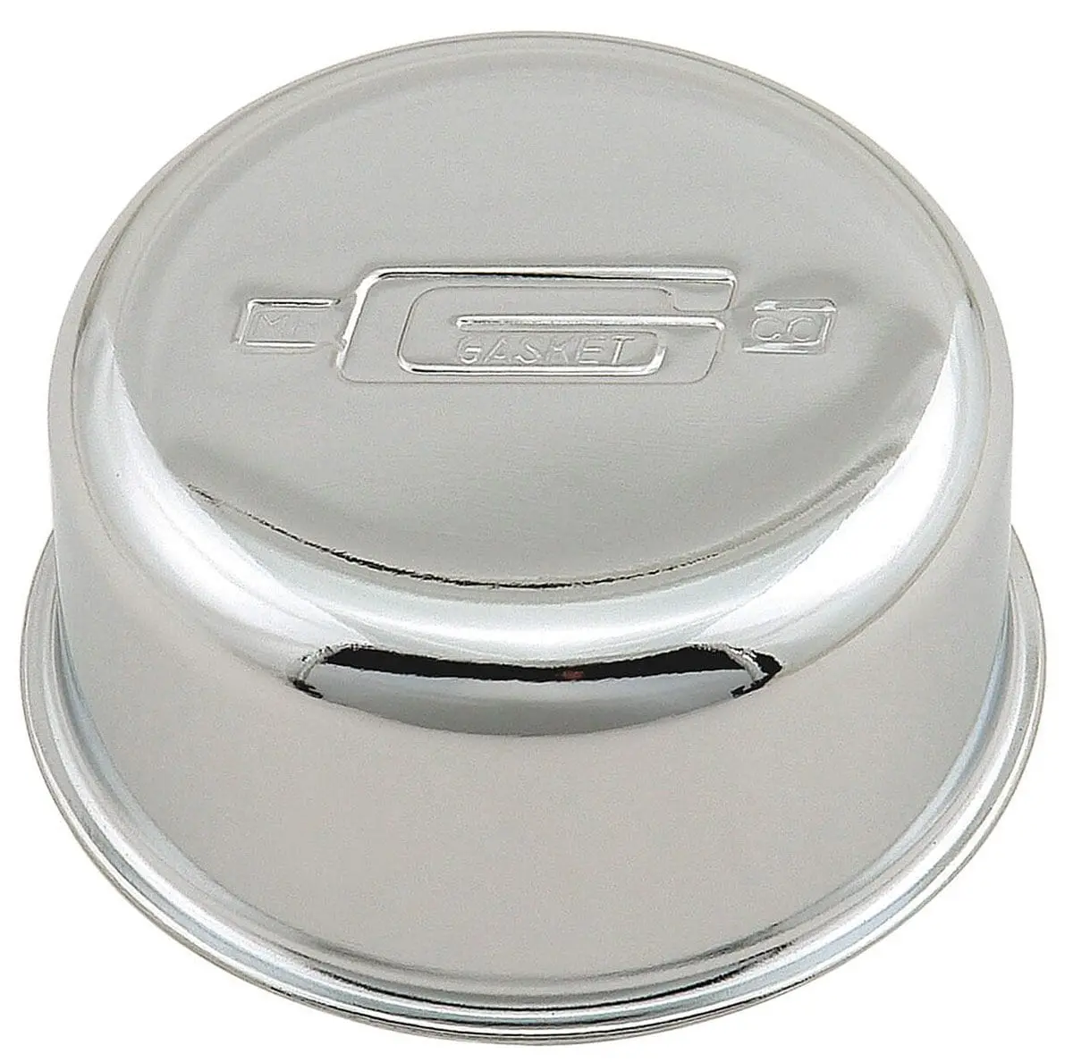 Mr. Gasket Chrome Twist-On Oil Cap Breather – Mg2069, Logo-Emblazoned 1