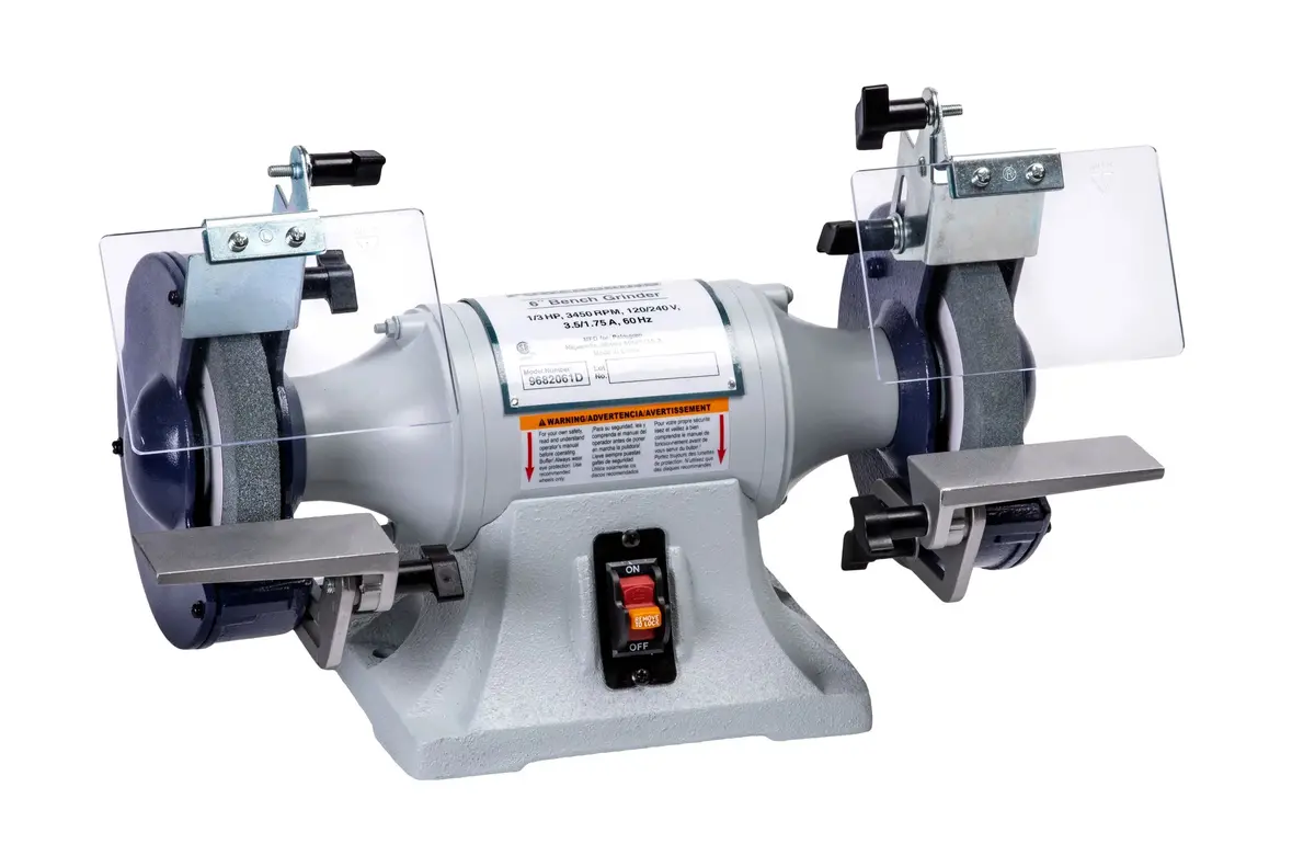 6" Bench Grinder W/Dust Collection 1