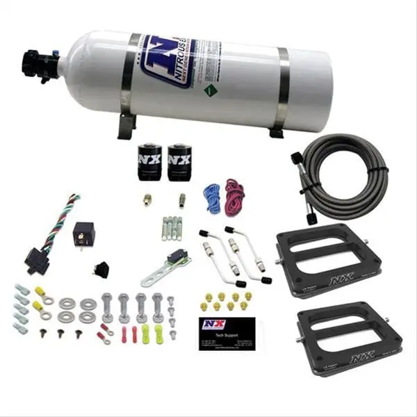 Nitrous Express Pro Power Nitrous Plate System – 15 Lb Capacity For Big-Block Applications 1