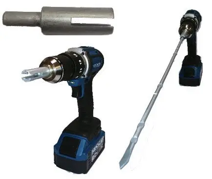 Ocm Drill In Concrete Form Tie Installation Chuck 1