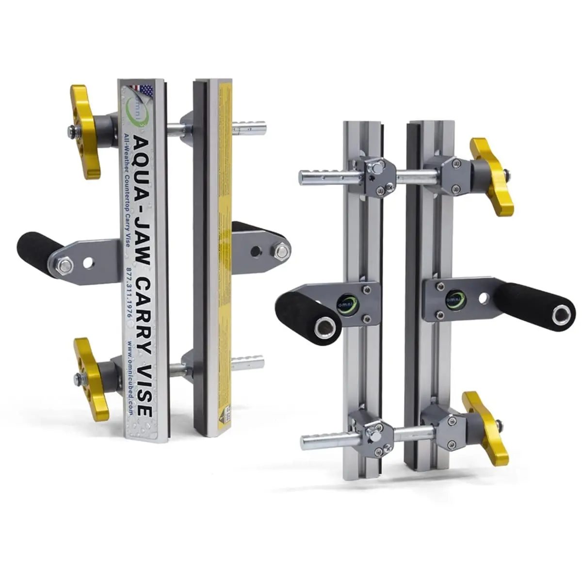 Omni Cubed Aqua-Jaw Carry Vise (Pair) 1