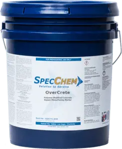 Overcrete Polymer-Modified Concrete Repair/Resurfacing Mortar 1