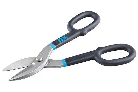 Ox Pro Straight Tin Snips - 10" 1