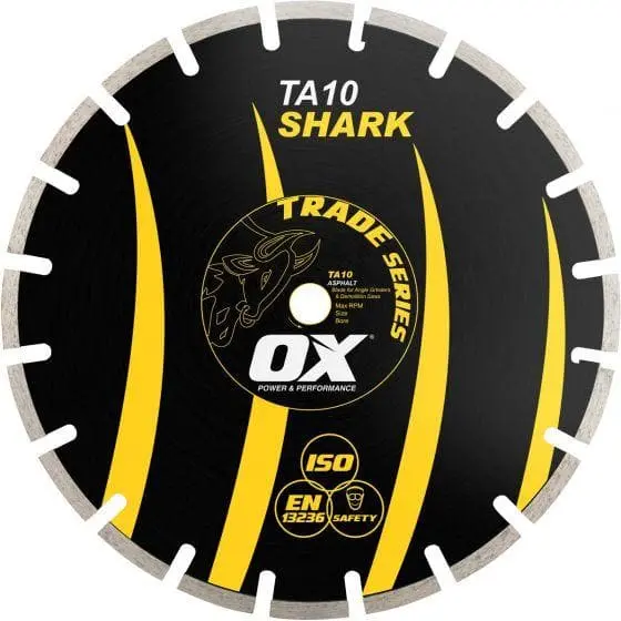 Ox Trade Asphalt Diamond Blade 1 - 20Mm Bore 1