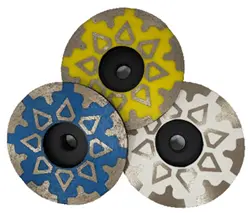Pineapple Resin Filled Cup Wheel (3 Step) 1