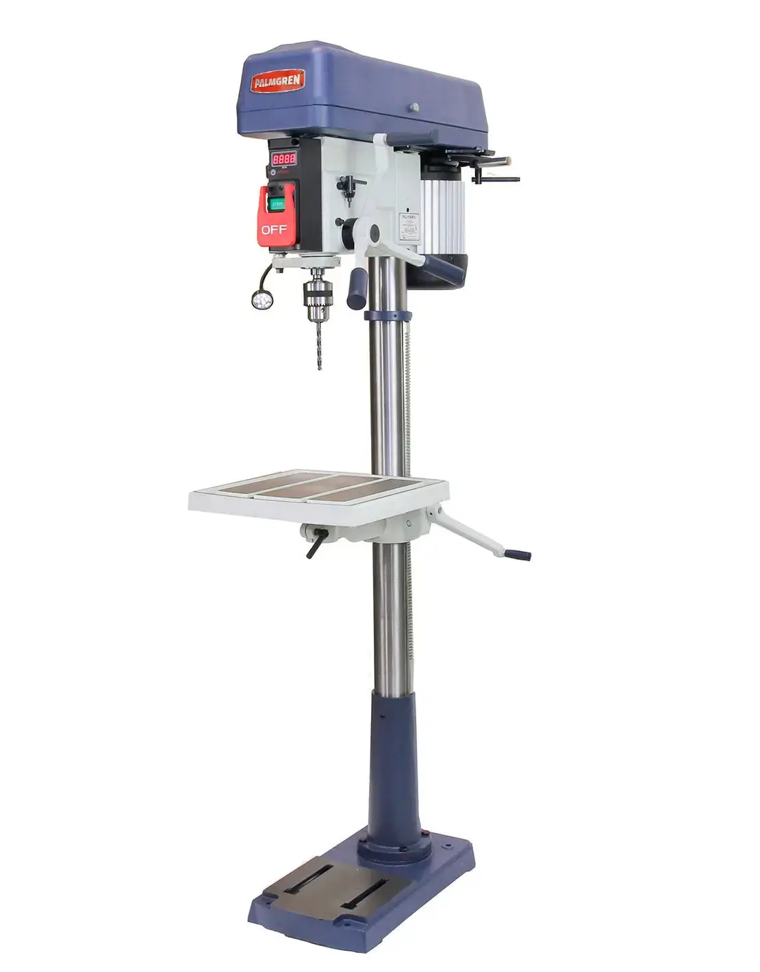 17" 16-Speed Floor Step Pulley Drill Press (240V 3 Phase) 1
