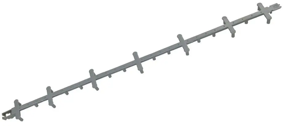 Slab Bolster - Dimpled Flat Top (Box Of 100Lf) 1