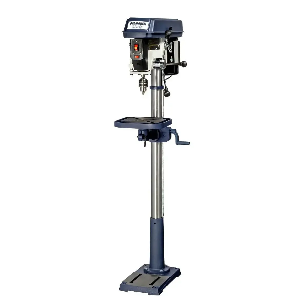 15" 16-Speed Floor Step Pulley Drill Press 1