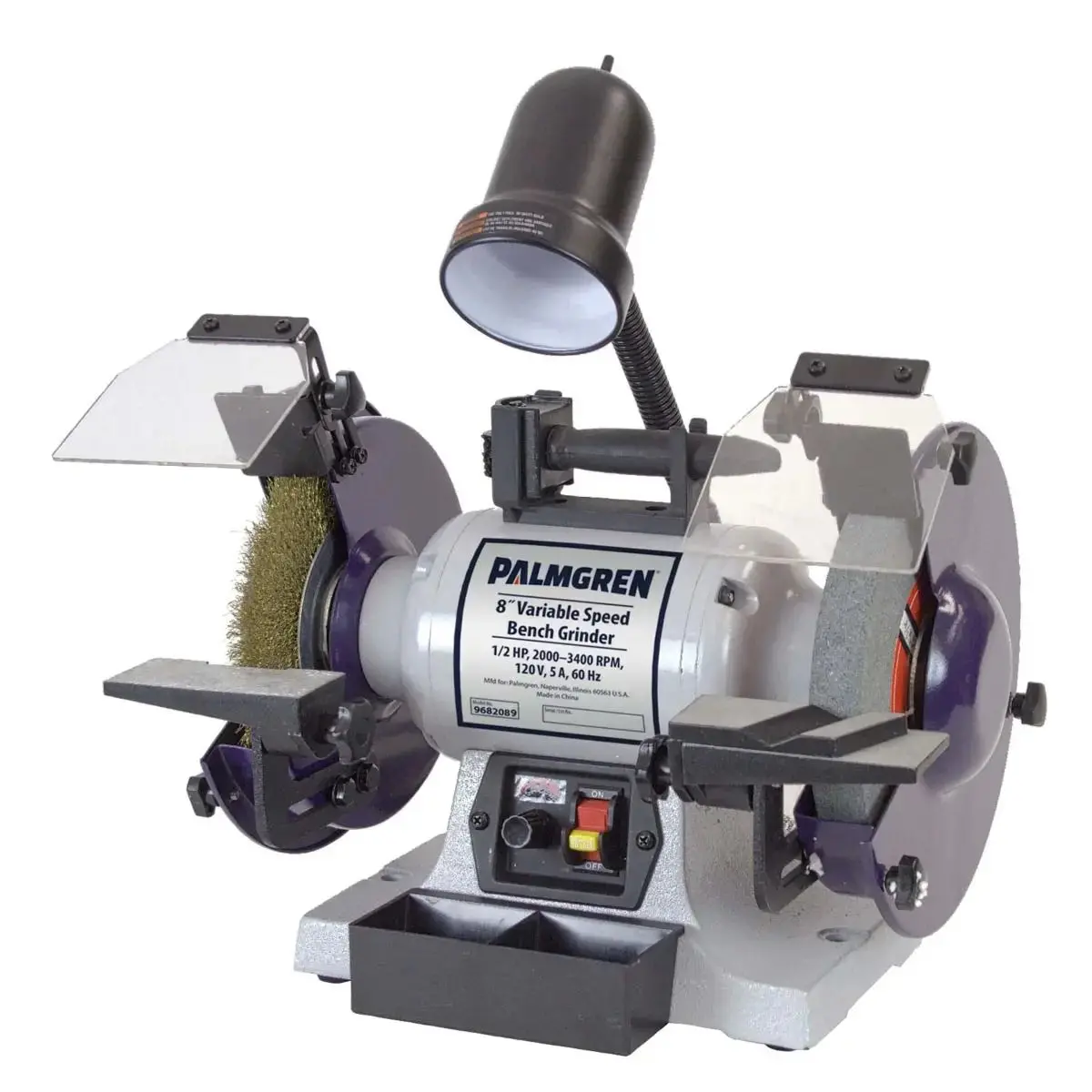 8" Variable Speed Economy Bench Grinder 1