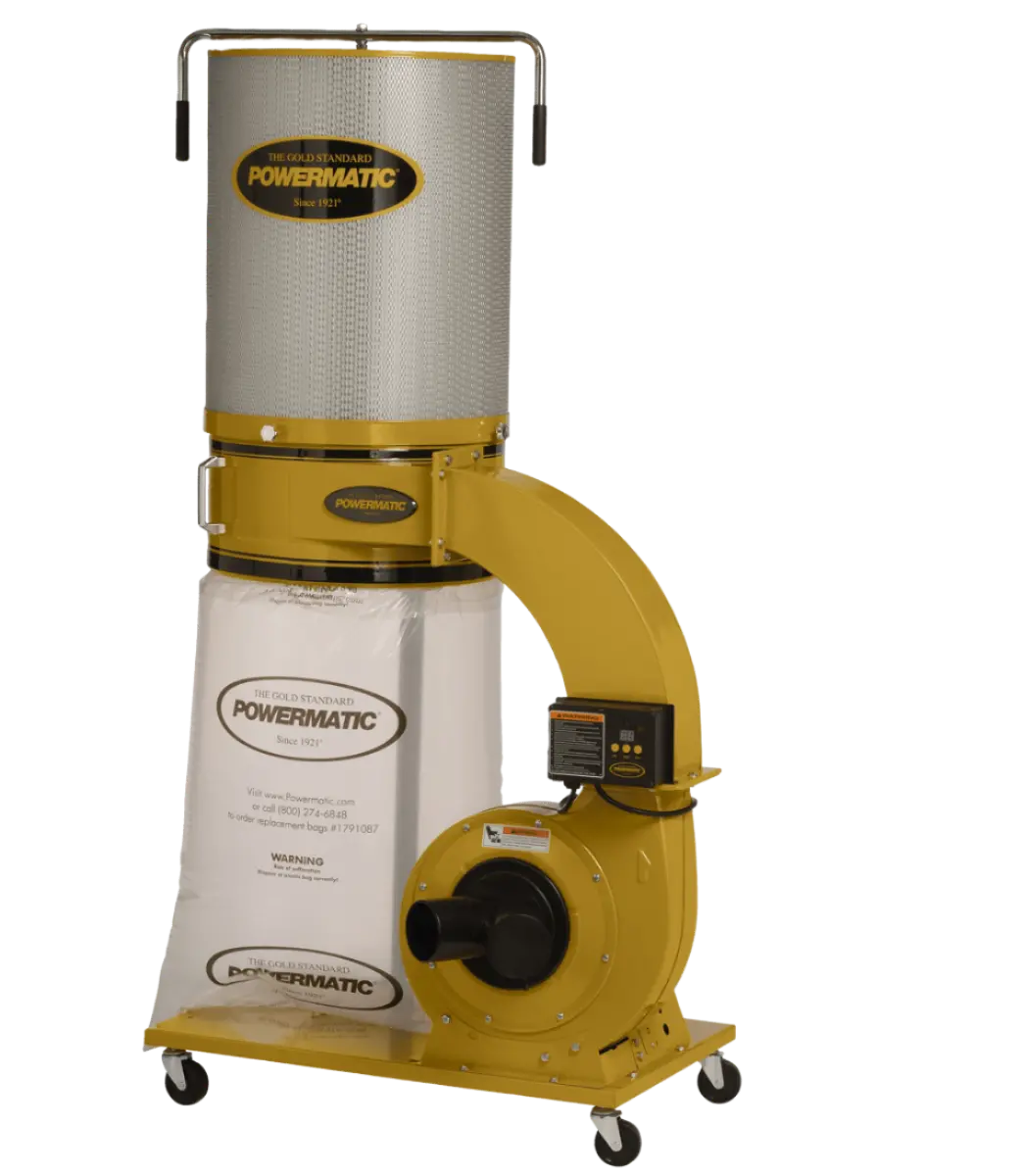 Pm1300tx-Ck Dust Collector, 1.75Hp 1Ph 115/230V, 2-Micron Canister Kit 1