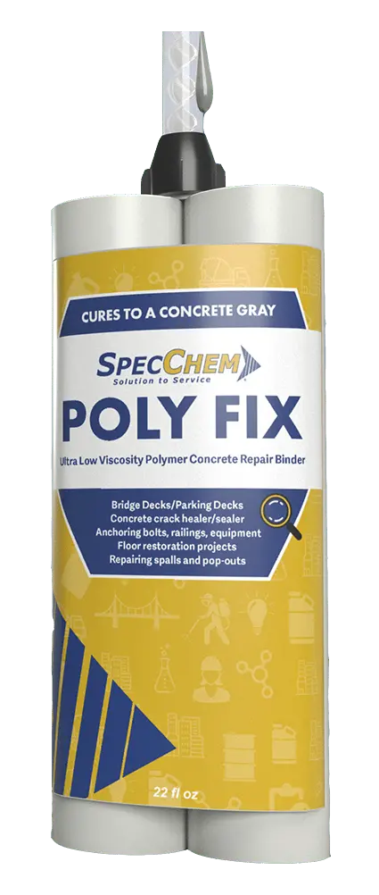 Poly Fix Ultra-Low Viscosity Polymer Concrete Repair Binder 1