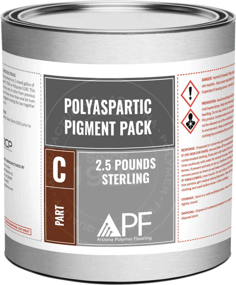 Polyaspartic Pigment Packs For 1 Gallon Kits 1