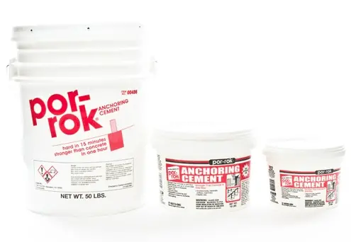 Por-Rok® Premium Gypsum Based Anchoring Cement 1