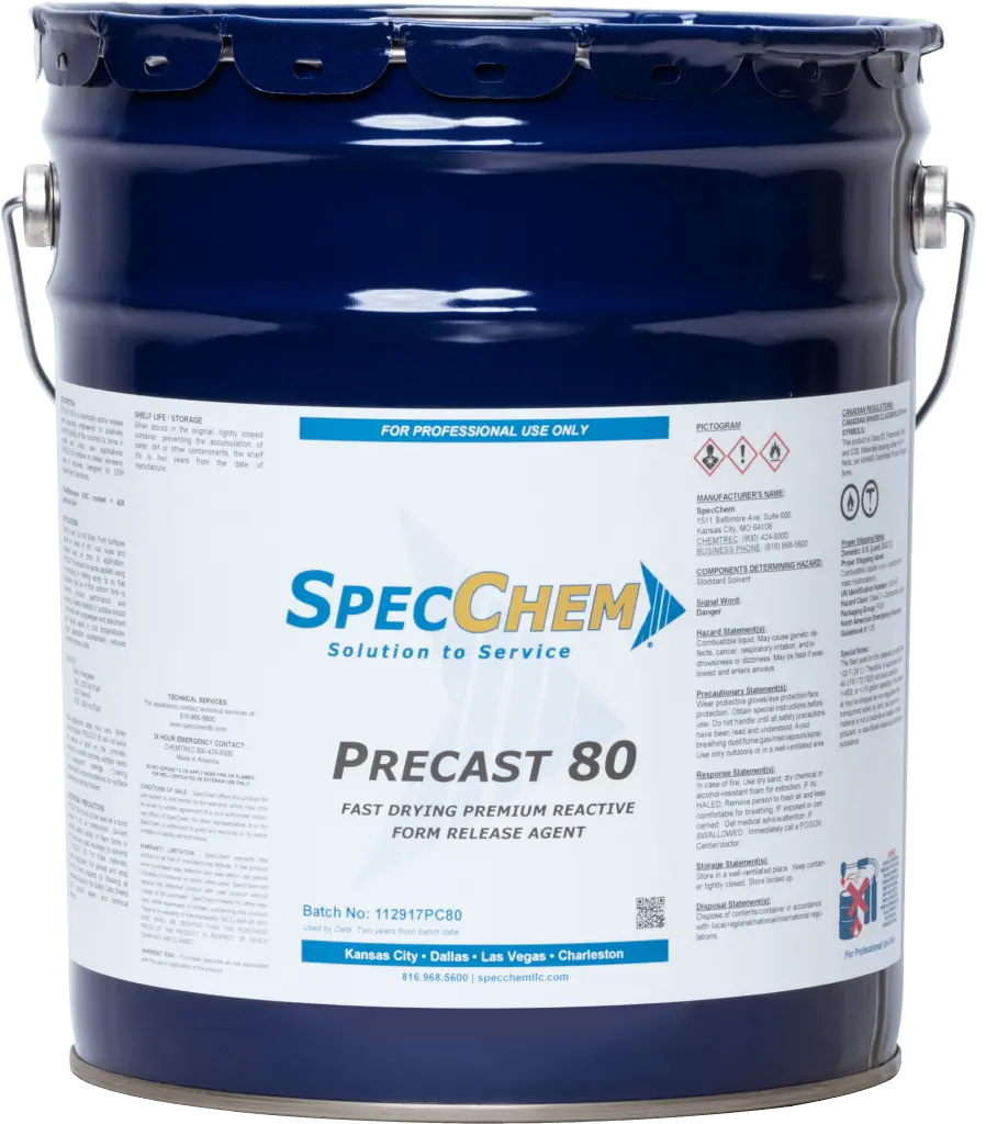 Precast 80 - Fast-Drying Premium Reactive Form Release 1