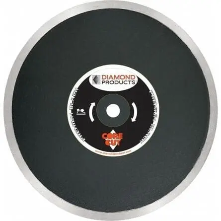 Premium Black Continuous Rim Tile Diamond Blades 1