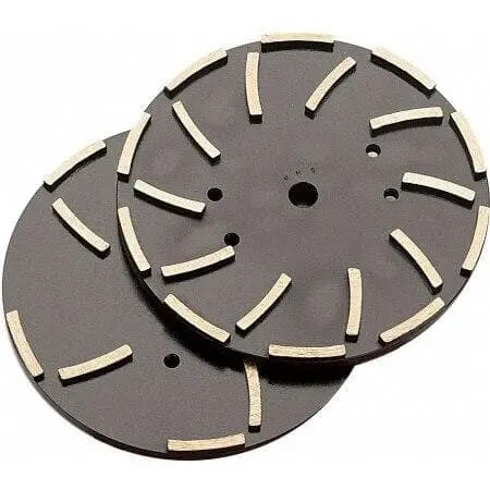 Premium Black Floor Grinding Heads - 10" 1
