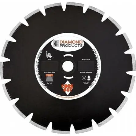 Premium Black Segmented Dry Walk Behind Blades 1