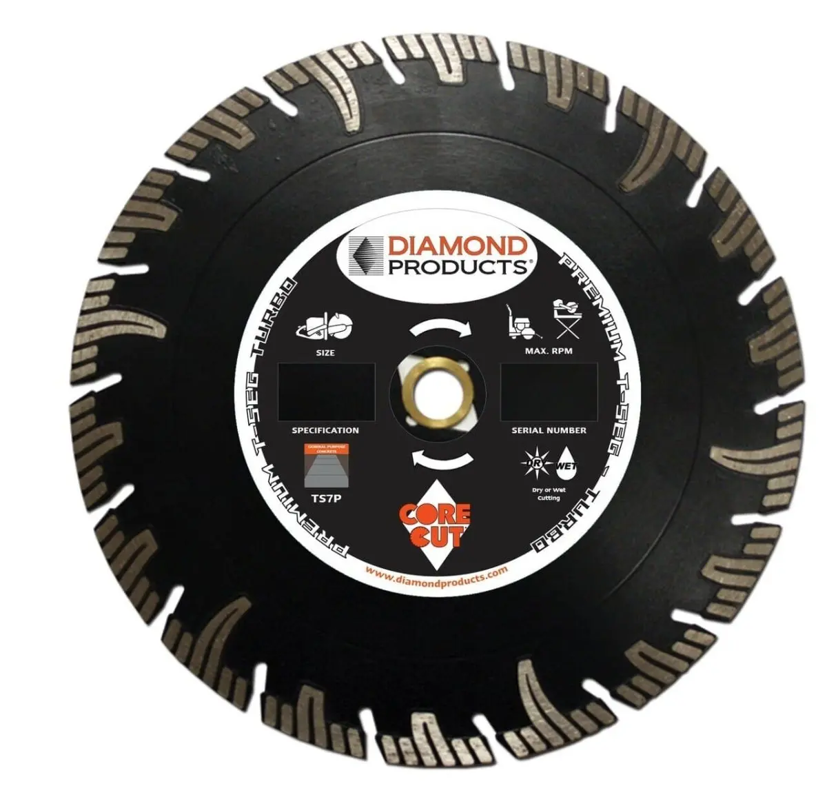 Premium T-Seg Turbo High Speed Blade 1