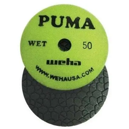Puma Diamond Polishing Pads Wet Geo Pattern Granite Quartz - Economy 1