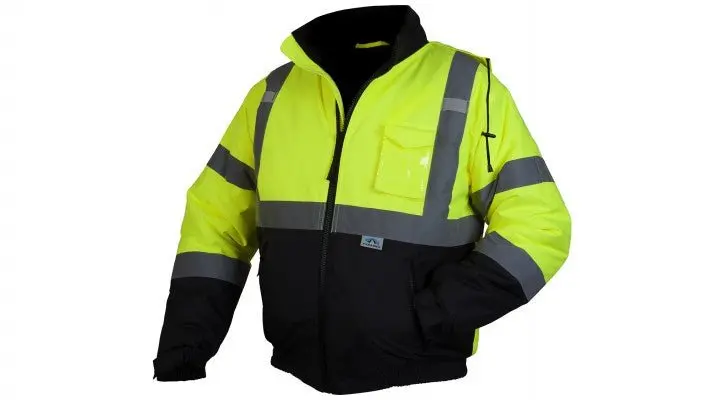 Pyramex Class 3 Hi-Vis Lime Jacket - Rj3210 Series Type R 1