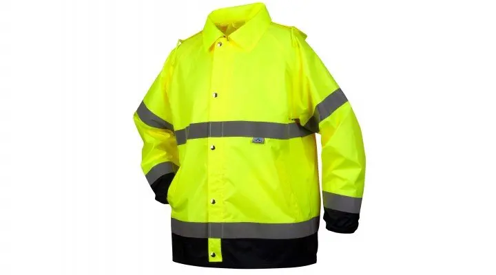 Pyramex Hi-Vis Rainwear Jacket (Pack Of 2) 1