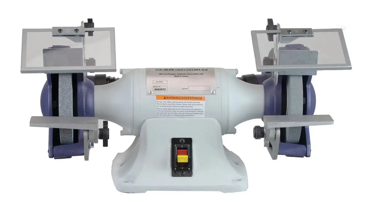 6" 1/2Hp 115/230V Grinder W/Dust Collection 1