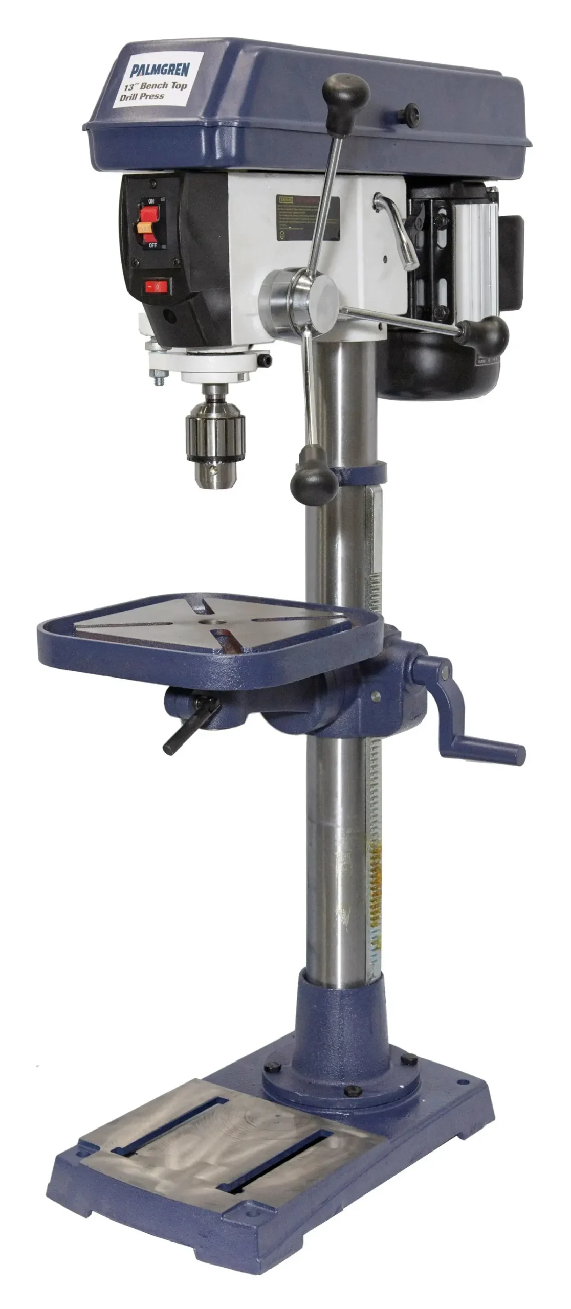 13" 16-Speed Benchtop Step Pulley Drill Press 1