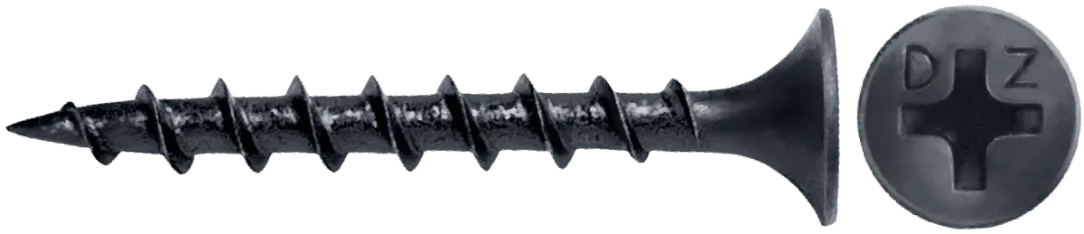 Drywall Screws . Phillips Bugle Coarse . Phosphate - #8 1