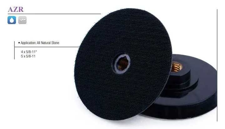 Rigid Backing Pads, Single Layered Flat 1