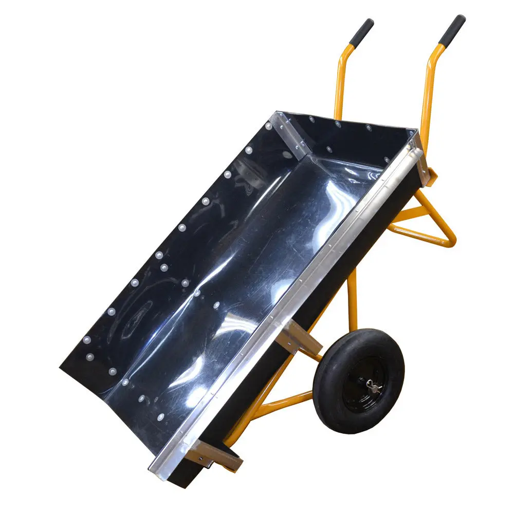 Roofmaster 2-Wheel Cart With Dump Tray And 4" X 8" Non Flat Wheels 1