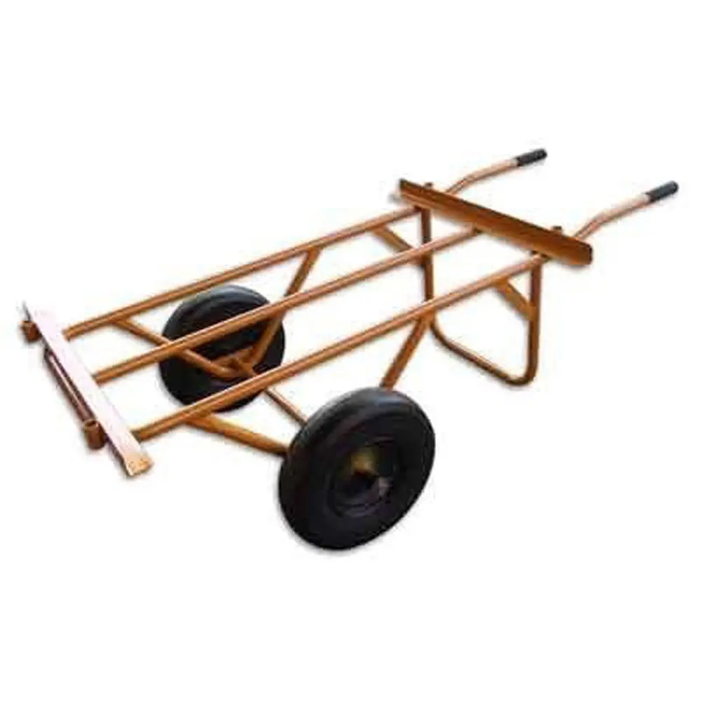 Roofmaster Heavy-Duty 2-Wheel Material Cart With 4" X 8" With Pneumatic Wheels 1
