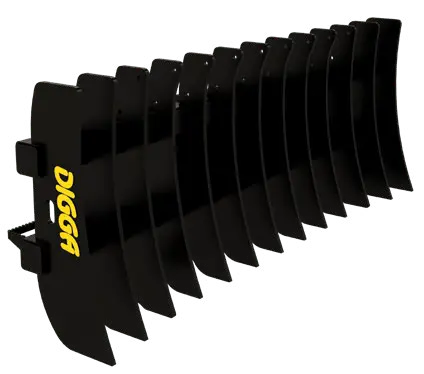 Root Rake For Skid Steer / Tracked Loaders & 3-10T Excavators 1