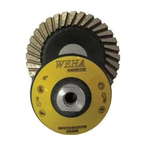 Rubber Diamond Cup Wheel 1