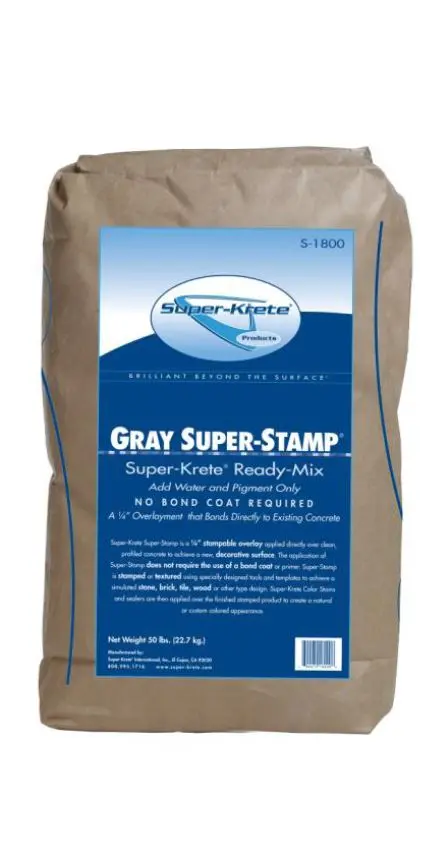S-1800 Super-Stamp® Gray 1