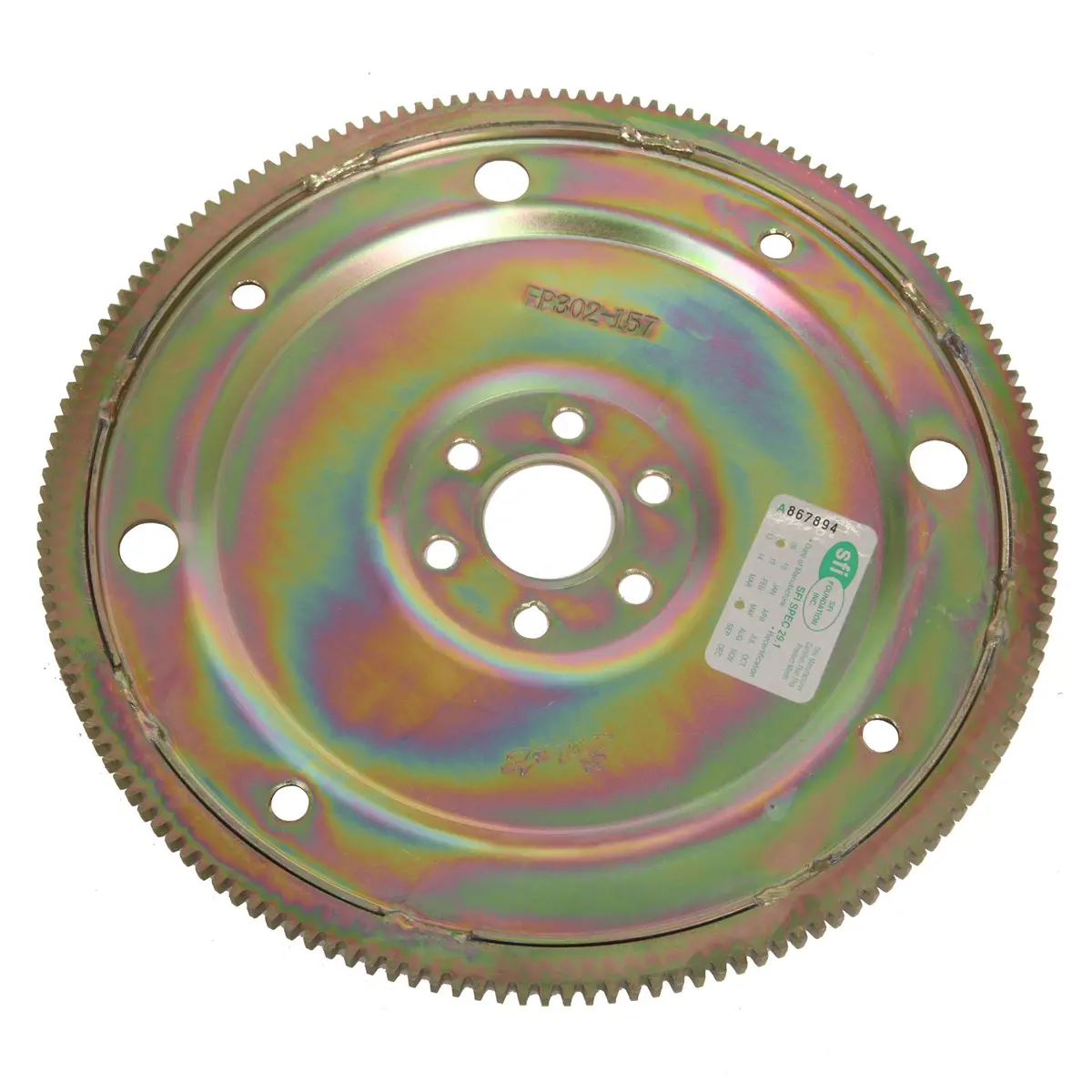 Scat Sfi-Certified Flexplate — Small-Block Ford 302, 157-Tooth (Fp-302-157-Sfi) 1