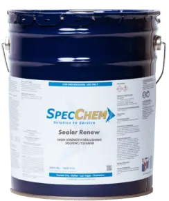 Sealer Renew High-Strength Deblushing Solvent/Cleaner - 5 Gallon 1