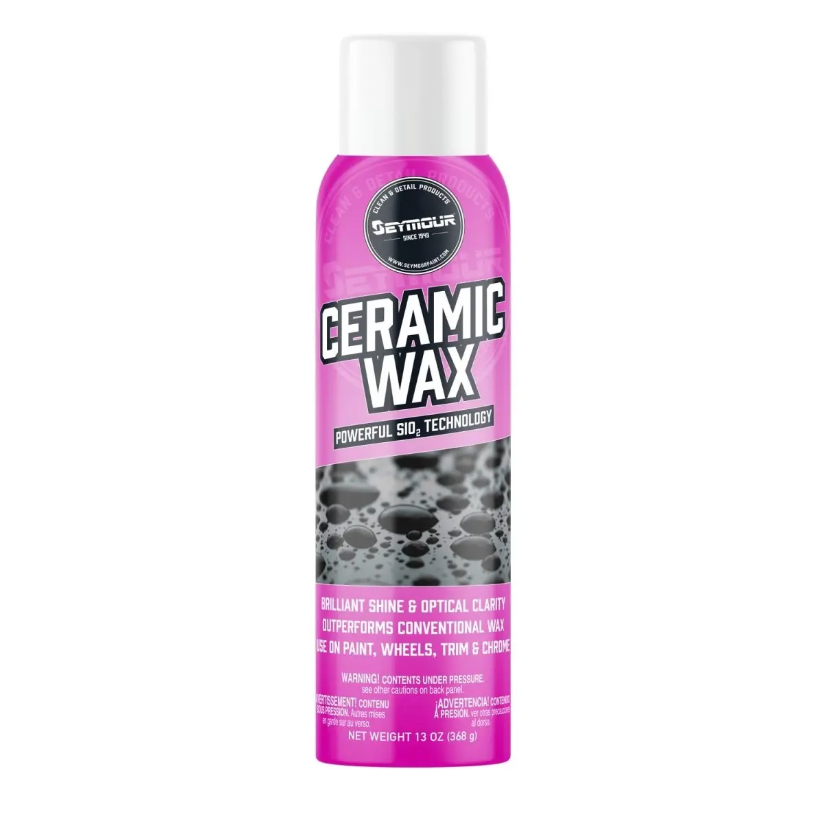 Seymour Aerosol Spray-On Sio2 Ceramic Wax - Pack Of 12 1