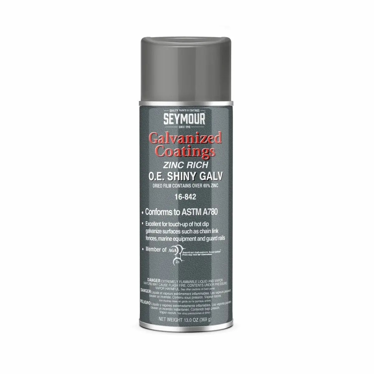 Seymour Galvanized Coating, Oe Shiny Galv - 6 Pack 1
