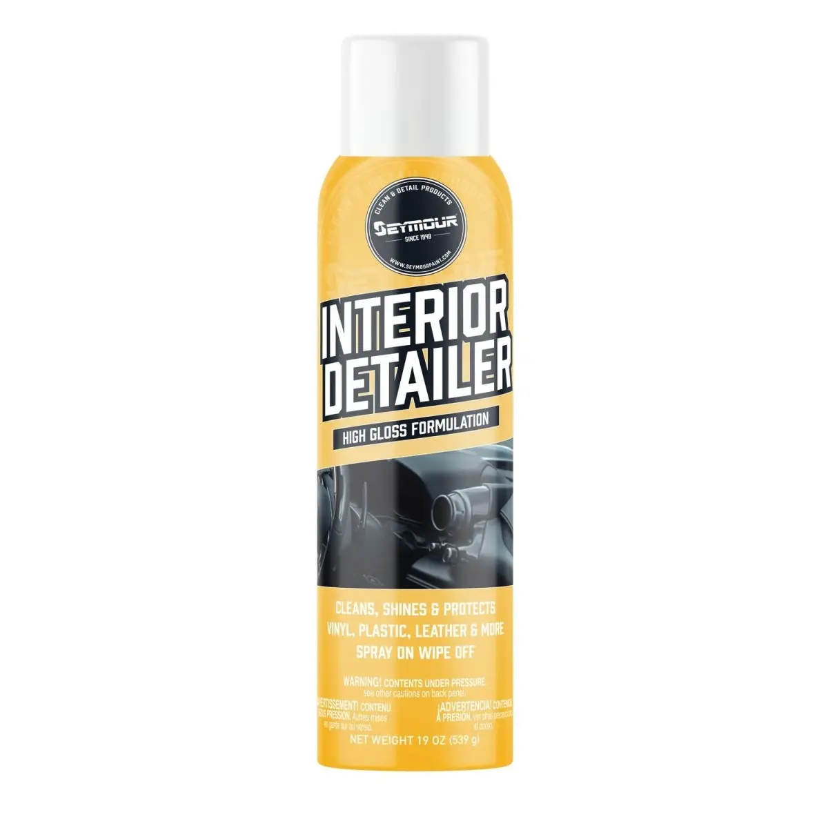 Seymour Interior Detailer Spray-On Wipe-Off High-Gloss Formula - Case Of 12 1