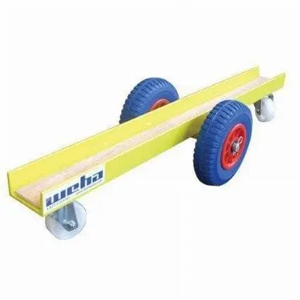 Slab Dolly 4 Wheel 8" Tire 1