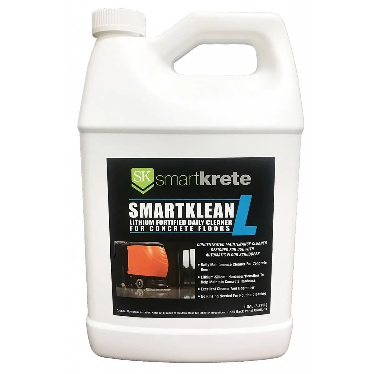 Smartkrete - Smartklean Lithium Fortified Daily Concrete Cleaner And Degreaser 1