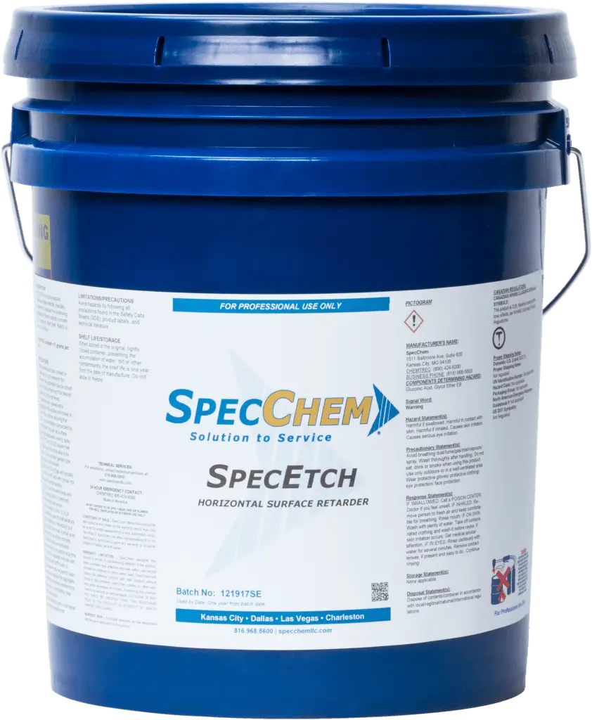 Specetch Horizontal Surface Retarder - Red Dye 1