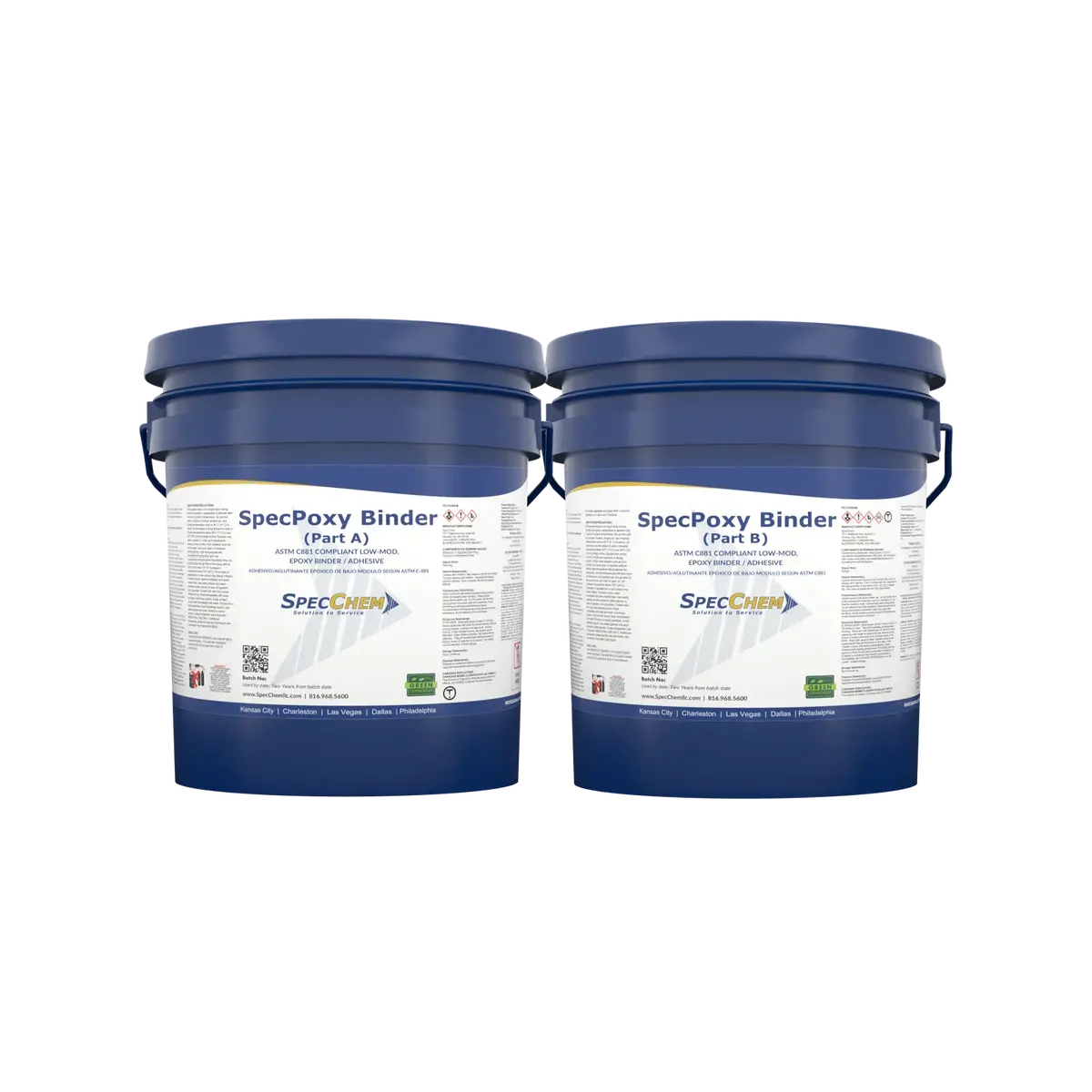 Specpoxy Binder Astm 881 Compliant Low-Mod, Epoxy Binder/Adhesive 1