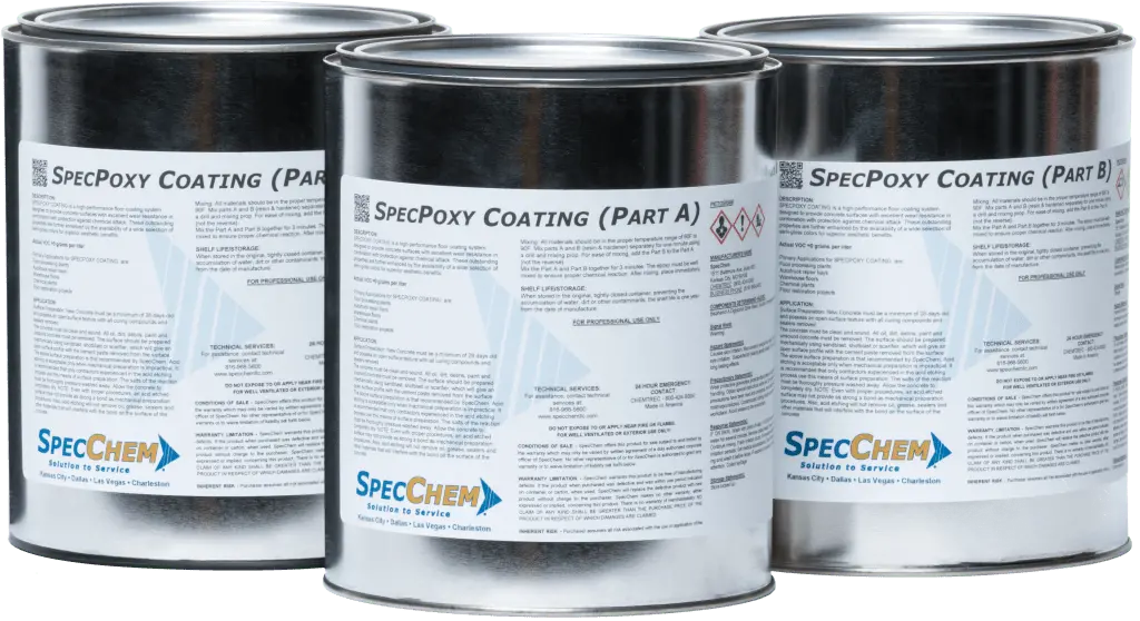 Specpoxy Coating 100% Solids High-Build Epoxy Coating 1