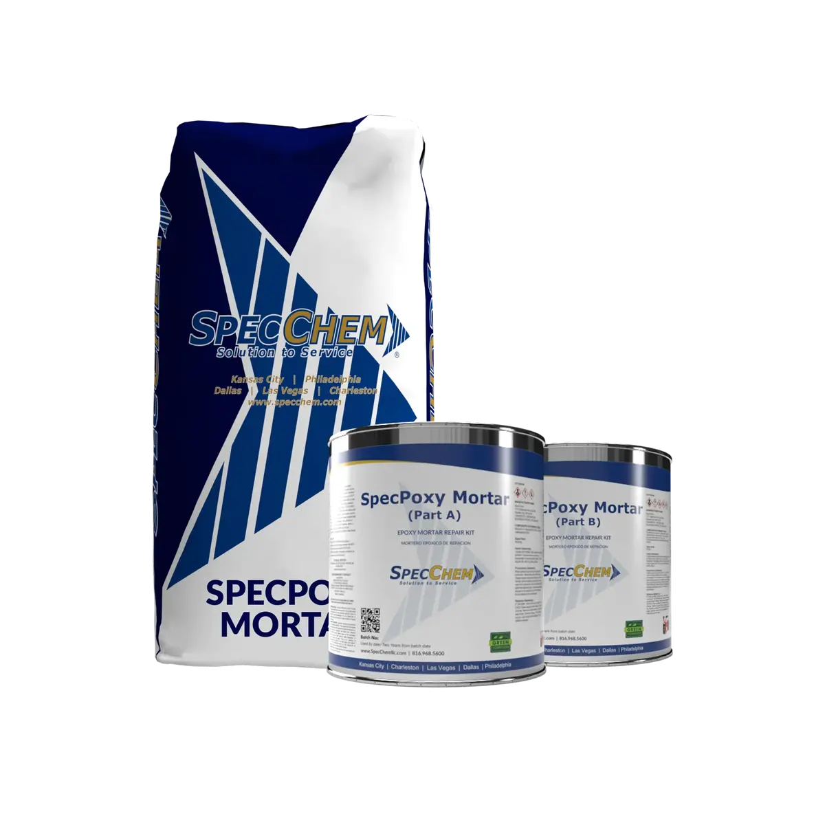 Specpoxy Mortar Epoxy Mortar Repair Kit 1