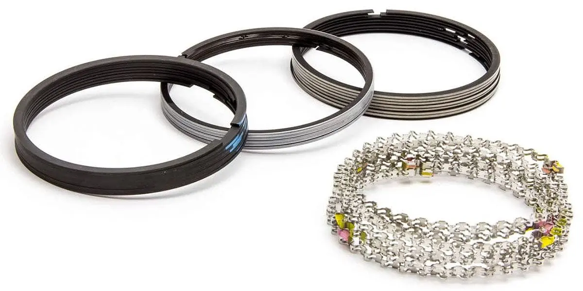 Plasma-Moly V8 Piston Ring Set – File-Fit Design For Custom Bore Clearances 1