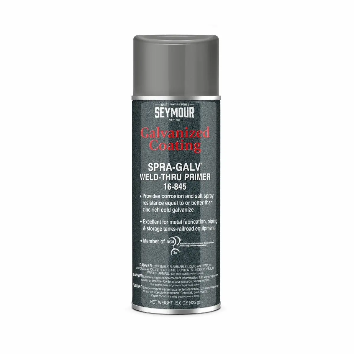 Seymour Galvanized Coating, Zinc Rich Weld Thru Primer - Case Of 6 1