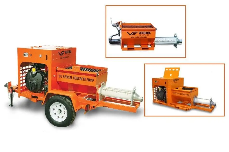 Ss And St Concrete Grout Pump And Trailer 1